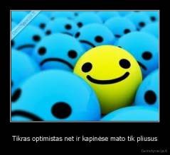 Tikras optimistas net ir kapinėse mato tik pliusus - 