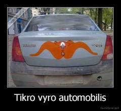 Tikro vyro automobilis - 