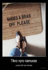 Tikro vyro namuose - privalo būti toks kilimėlis