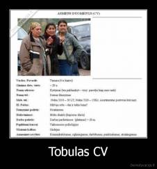 Tobulas CV - 