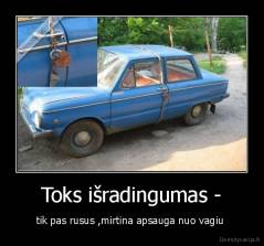 Toks išradingumas - - tik pas rusus ,mirtina apsauga nuo vagiu 