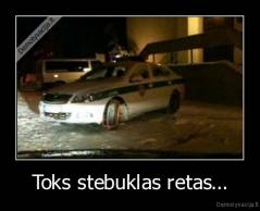 Toks stebuklas retas... - 