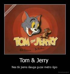 Tom & Jerry  - Nes tik jiems išauga guzai metro ilgio 