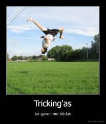 Tricking'as - tai gyvenimo būdas