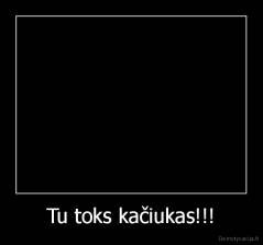 Tu toks kačiukas!!! - 