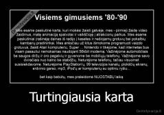 Turtingiausia karta - 
