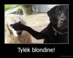 Tylėk blondine! - 