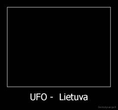 UFO -  Lietuva - 