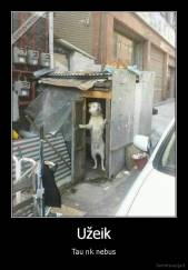 Užeik - Tau nk nebus