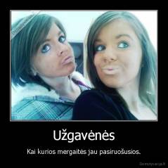 Užgavėnės - Kai kurios mergaitės jau pasiruošusios.