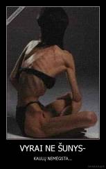 VYRAI NE ŠUNYS- - KAULŲ NEMĖGSTA...