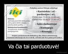 Va čia tai parduotuvė! - 