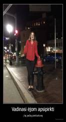 Vadinasi ėjom apsipirkti - į tą pačią parduotuvę