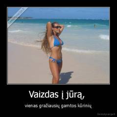 Vaizdas į jūrą,  - vienas gražiausių gamtos kūrinių