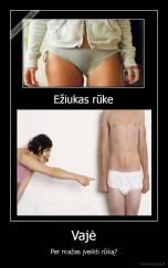 Vajė - Per mažas įveikti rūką?