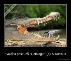 "Valdžia pasiruošusi dialogui" (c) A. Kubilius - 
