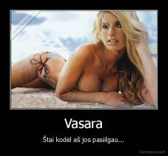 Vasara - Štai kodėl aš jos pasiilgau...