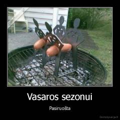 Vasaros sezonui - Pasiruošta