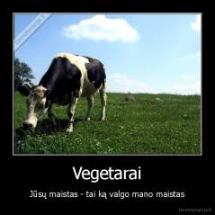 Vegetarai - Jūsų maistas - tai ką valgo mano maistas