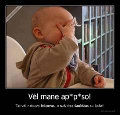 Vėl mane ap*p*so! - Tai vėl nebuvo lėktuvas, o sušiktas šaukštas su koše!