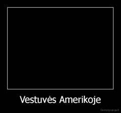 Vestuvės Amerikoje - 