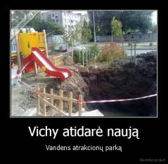 Vichy atidarė naują - Vandens atrakcionų parką