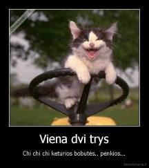 Viena dvi trys - Chi chi chi keturios bobutės.. penkios...