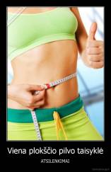 Viena plokščio pilvo taisyklė - ATSILENKIMAI