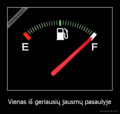 Vienas iš geriausių jausmų pasaulyje - 