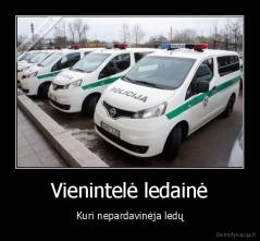 Vienintelė ledainė - Kuri nepardavinėja ledų