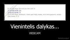 Vienintelis dalykas... - WEBCAM