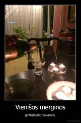 Vienišos merginos - gimtadienio vakarėlis.