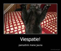 Viespatie! - pamaitink mane jauna