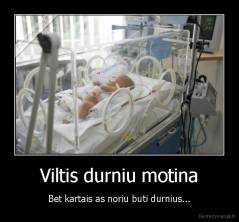 Viltis durniu motina - Bet kartais as noriu buti durnius...
