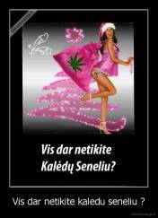 Vis dar netikite kaledu seneliu ? - 