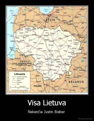 Visa Lietuva - Nekenčia Justin Bieber 