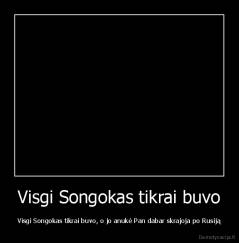 Visgi Songokas tikrai buvo - Visgi Songokas tikrai buvo, o jo anukė Pan dabar skrajoja po Rusiją