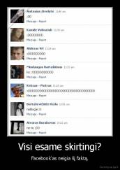 Visi esame skirtingi? - Facebook'as neigia šį faktą.