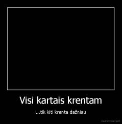 Visi kartais krentam - ...tik kiti krenta dažniau