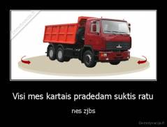 Visi mes kartais pradedam suktis ratu - nes zjbs