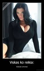 Viskas ko reikia: - tobulai zmonai