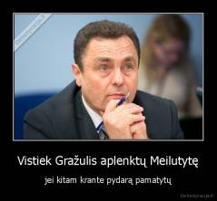 Vistiek Gražulis aplenktų Meilutytę - jei kitam krante pydarą pamatytų