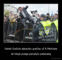 Vistiek Gražulis atplauktu greičiau už R.Meilutyte - Jei kitoje puseje pamatytu pederastą