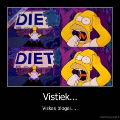 Vistiek... - Viskas blogai.....
