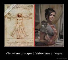Vitruvijaus žmogus | Virtuvijaus žmogus - 