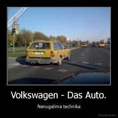 Volkswagen - Das Auto. - Nenugalima technika