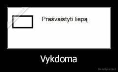 Vykdoma - 