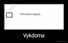 Vykdoma - 