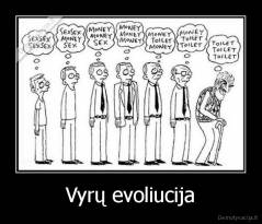 Vyrų evoliucija - 
