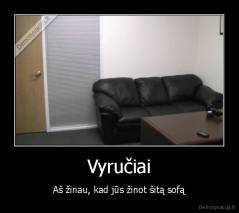 Vyručiai - Aš žinau, kad jūs žinot šitą sofą